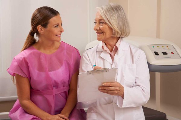 DEXA bone density scan being performed at IPMC radiology center in Northeast Philadelphia