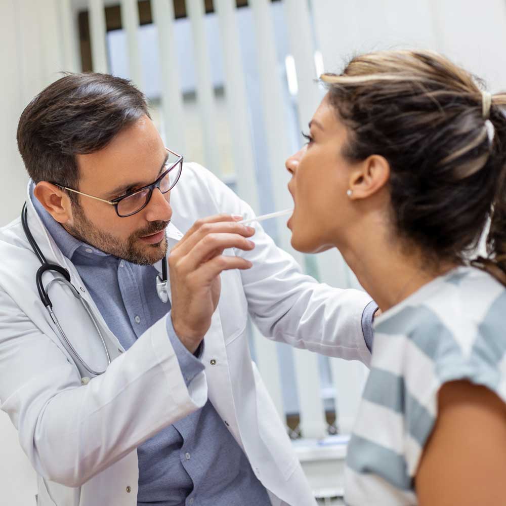 Care for Sore or Strep Throat